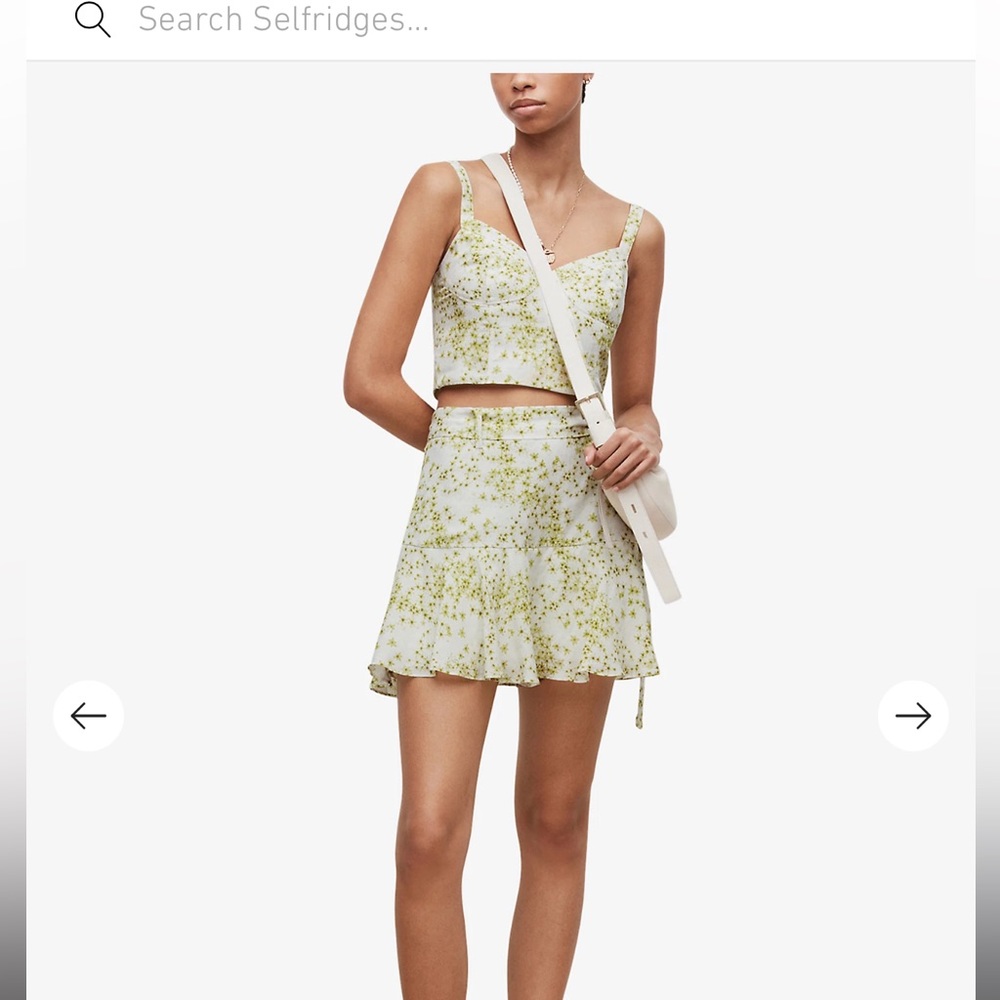 Allsaints Amanzi Floral-print woven set